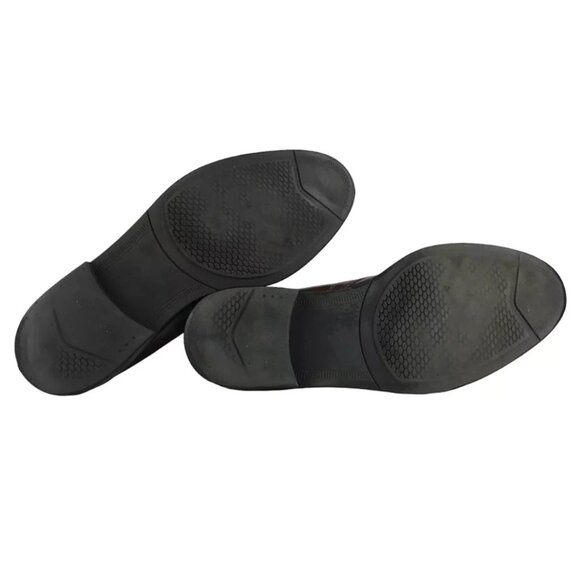 Francisco Mens Brown Leather Almond Toe‎ Lace Up Chukka Boots Size 10 D - Picture 7 of 9